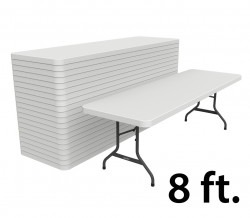 8' Folding Tables