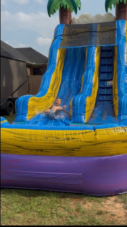 18 ft Tropical Blast slide