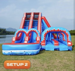 IMG 0885 1753287071 20ft Flash Dual Lane Slide