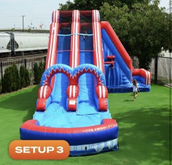 IMG 0886 1753287071 20ft Flash Dual Lane Slide