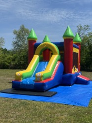 IMG 0534 1757386059 MULTI-COLORED BOUNCE CASTLE COMBO