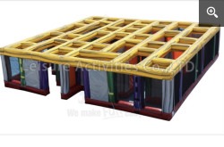 30x30 Inflatable Maze